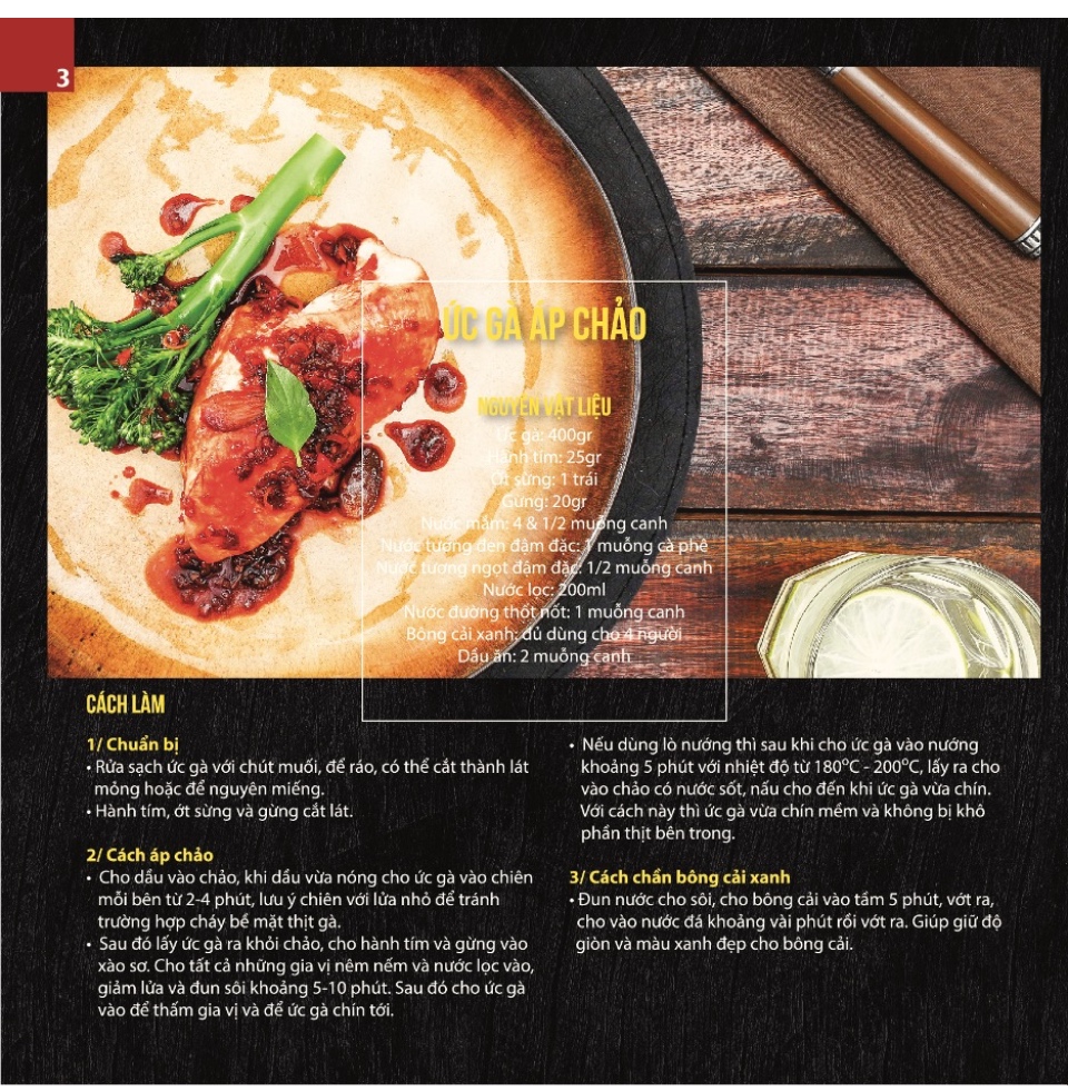 5d5d16b16d933708e69b9ceadf4c4d56 CP Ức gà phile tươi mới mỗi ngày đã lọc sạch da và mỡ - 500g - Tặng kèm công thức chế biến ức gà siêu hấp dẫn