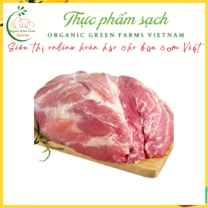 Thịt nạc đùi heo (500 Gr/Bao) - [ Giao nhanh 4h HCM ] (Thích hợp với các món luộc, kho, ram,...)