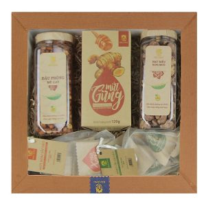 Hộp Quà Tết Thực Phẩm Cao Cấp Hải Long 09A