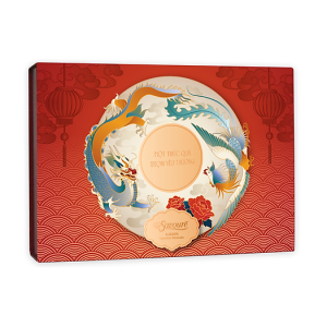 Combo hộp 4 bánh trung thu Savouré CHAY - Thanh Khiết