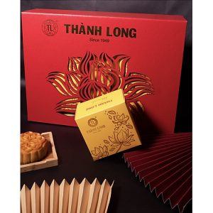Bộ hộp Bánh trung thu Ngọc Bích - Thành long - 4 bánh - 1080g