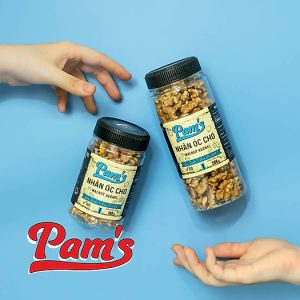 Nhân Óc Chó Mỹ Nhập Khẩu Chính Hãng PAM'S PANOCHU200, nhân óc chó làm sữa, nhập khẩu từ Mỹ, chất lượng cao, giòn béo, thơm ngon (200g)