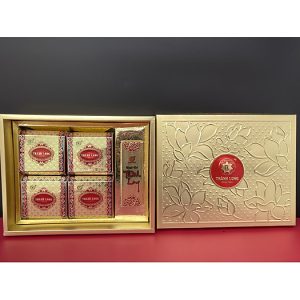 Bộ hộp Bánh trung thu Như Ý - Thành Long - 4 bánh - 880g