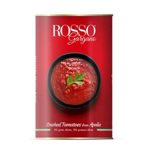 Sốt  cà chua  hiệu Rosso Gargano – Crushed Tomatoes 4050gr