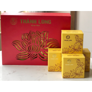 Bộ hộp Bánh trung thu Ngọc Bích - Thành long - 4 bánh - 1080g
