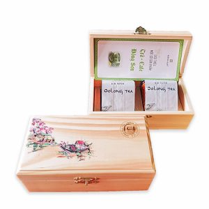 Quà Tết 2022 - Hộp quà tặng trà Olong Kim Tuyên Đông Sơn